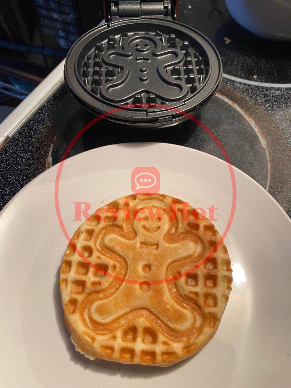 dash mini waffle maker ginger man reviewhot