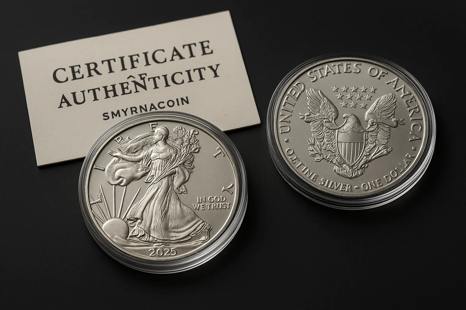 2025 American Silver Eagle Review – Iconic .999 Fine Silver Coin with Certificate of Authenticity