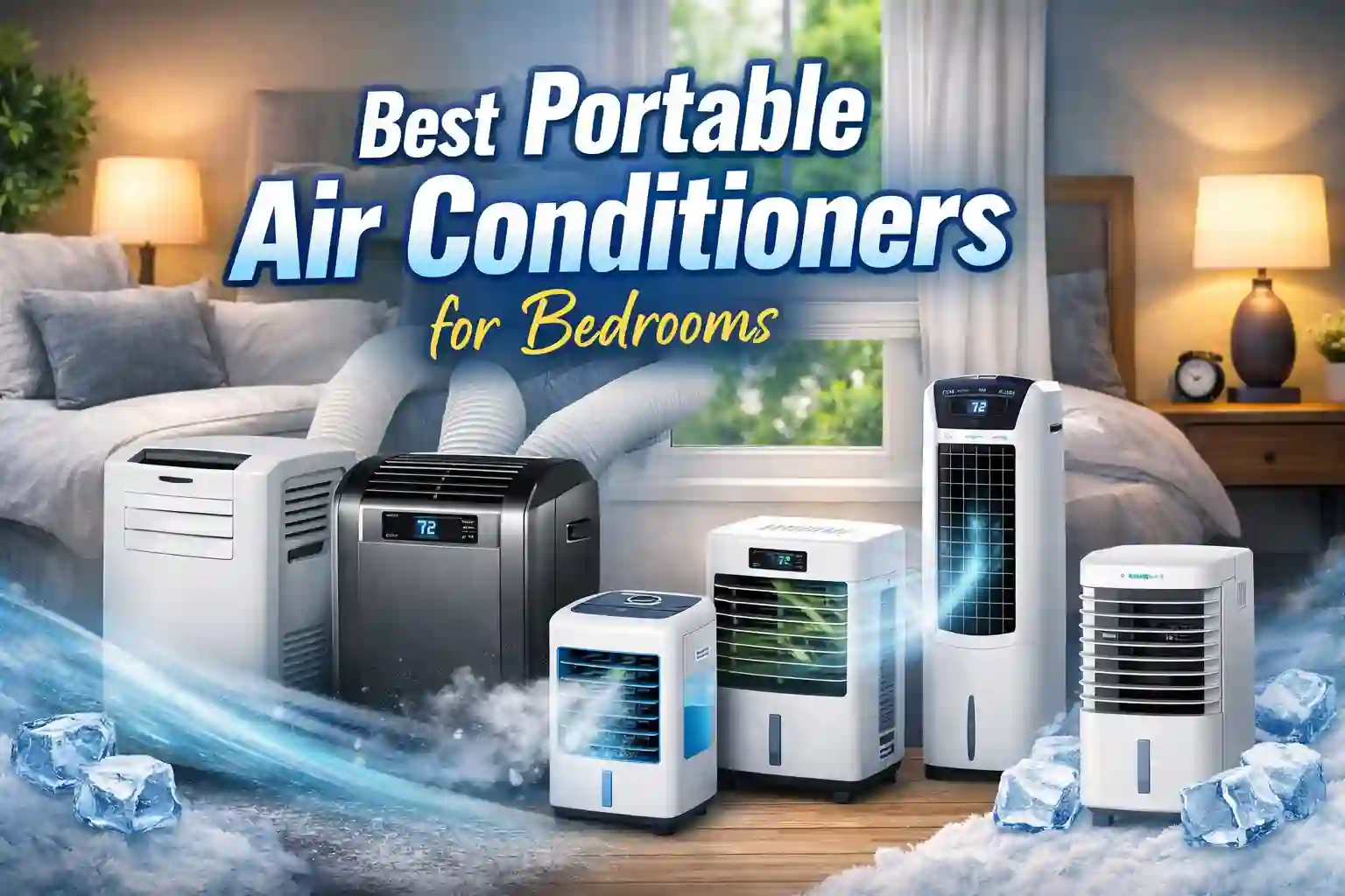 9 Best Portable Air Conditioners for Bedroom (Quiet & Efficient Picks 2026)